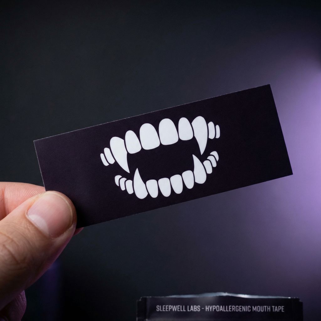 Vampire Tape Strip with Fangs